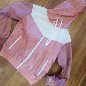 Two✌🏿Tone Free Fall Windbreaker Jackets